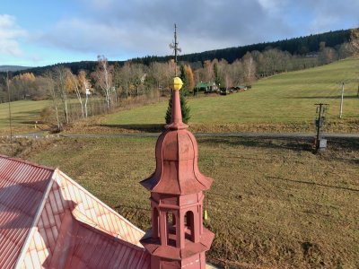 Sanktusník kostel Krista Dobrého Pastýře Zdobnice